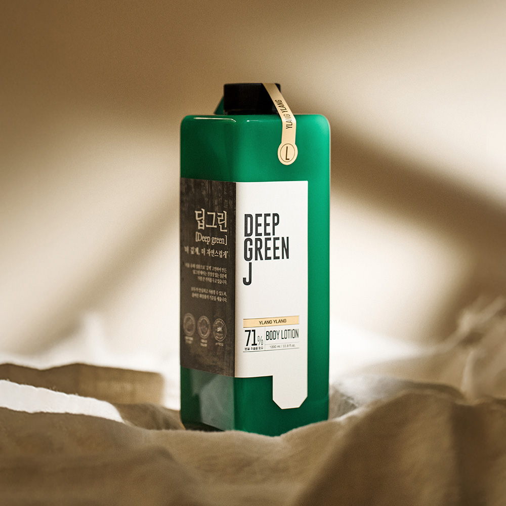 [제이숲] 딥그린제이 아로마 바디로션 1000ml - 일랑일랑