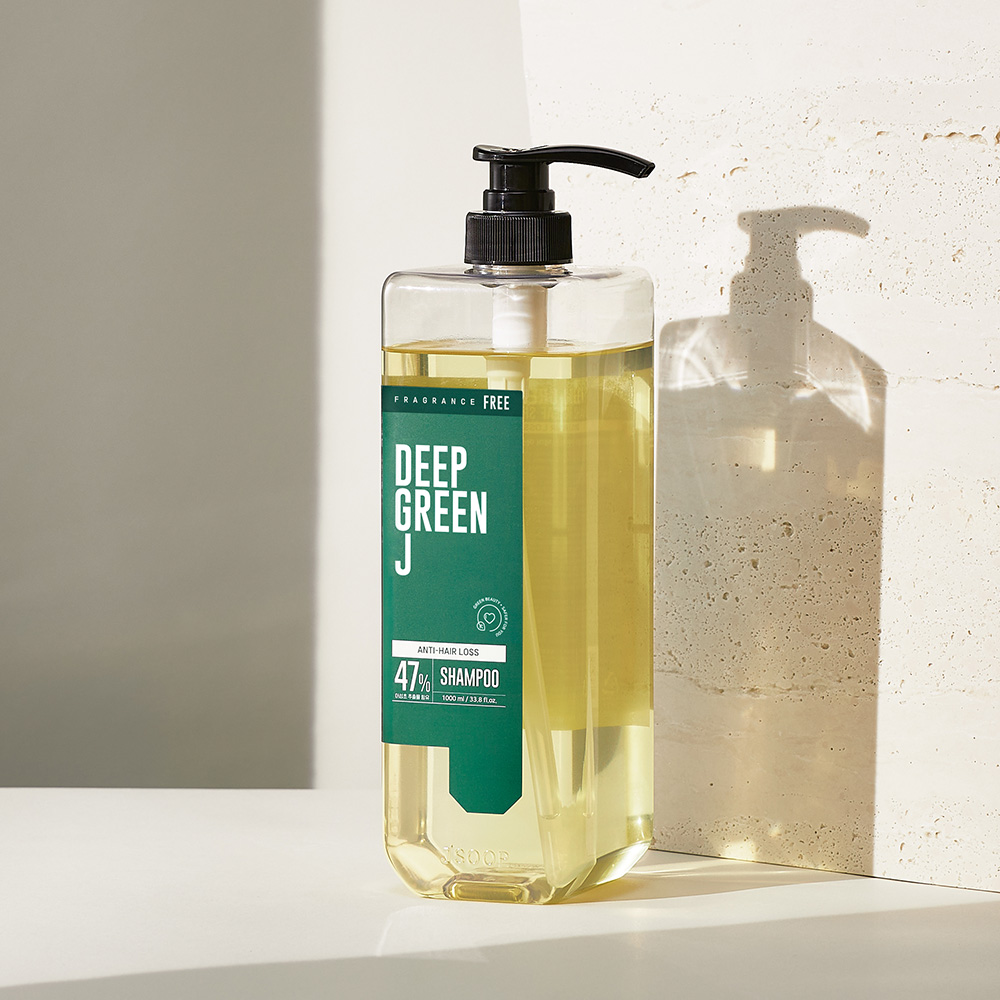 [제이숲] 딥그린제이 어성초 샴푸 1000ml - 무향