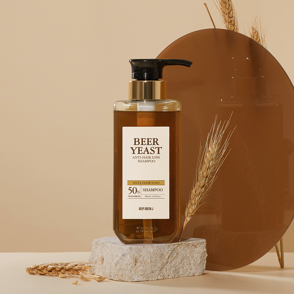 [제이숲] 딥그린제이 맥주효모 샴푸 500ml