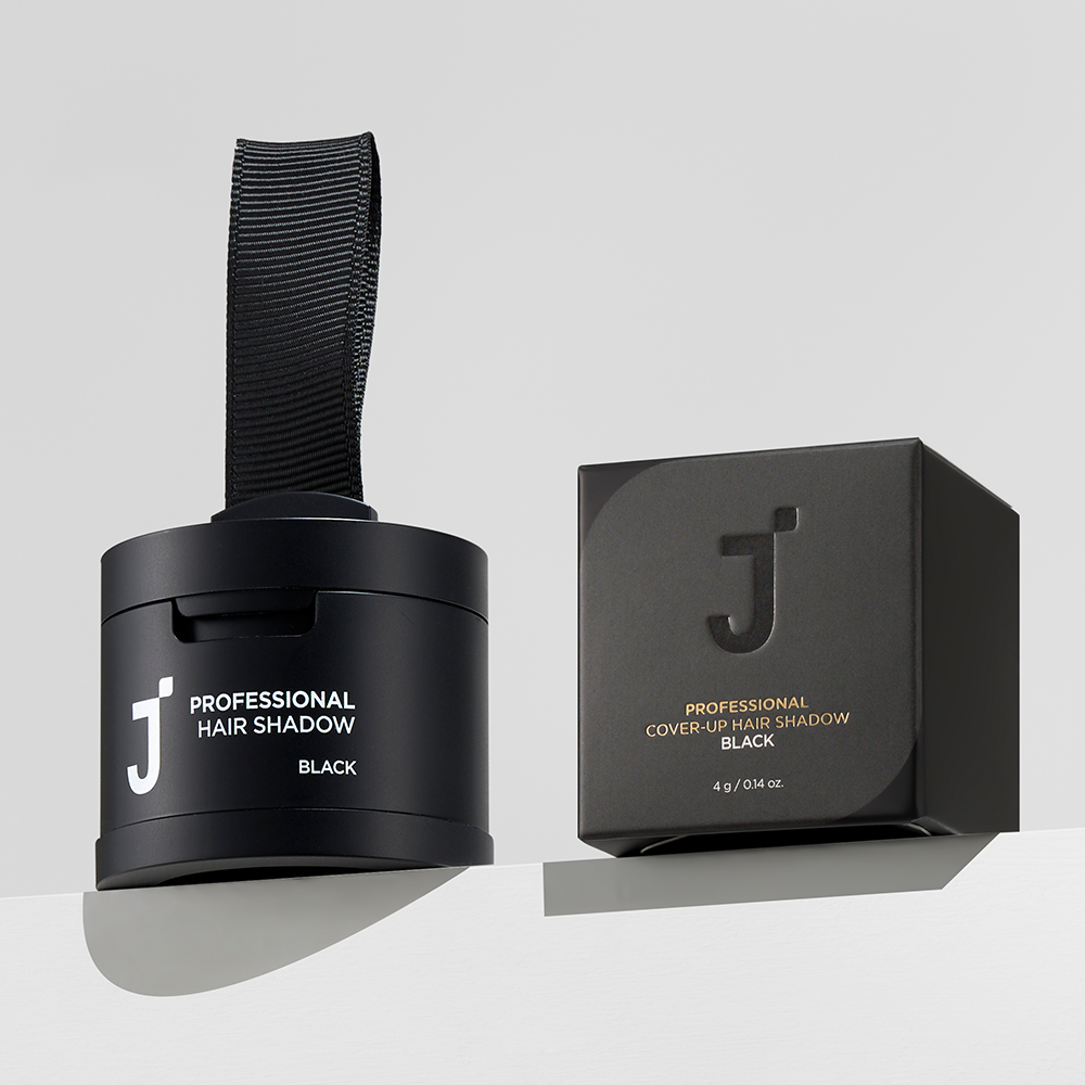 [제이숲] 프로페셔널 커버업 헤어 섀도우 4g, 블랙