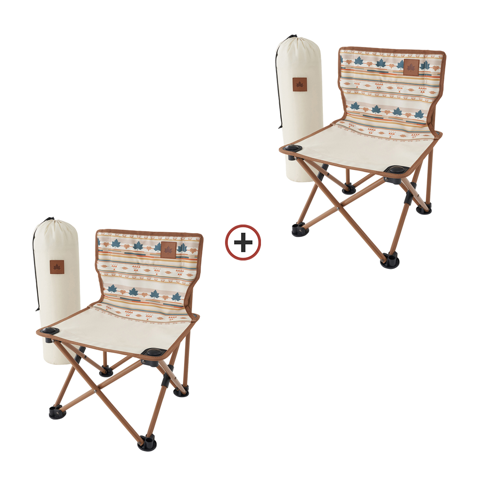 타이니 캠핑의자 나바호 1+1
