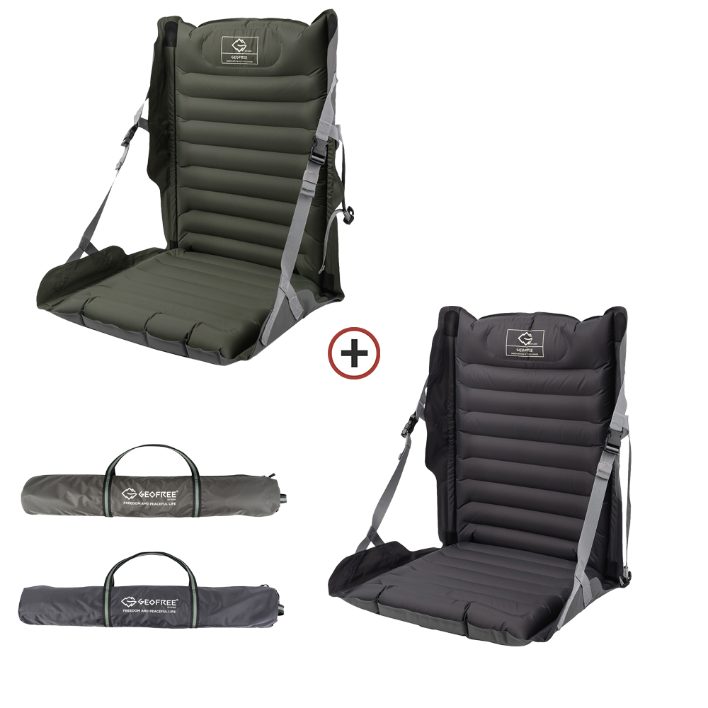 에어 펌핑 그라운드 체어 1+1