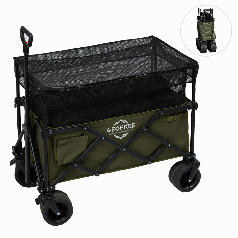 유틸리티 캠핑 웨건 카트