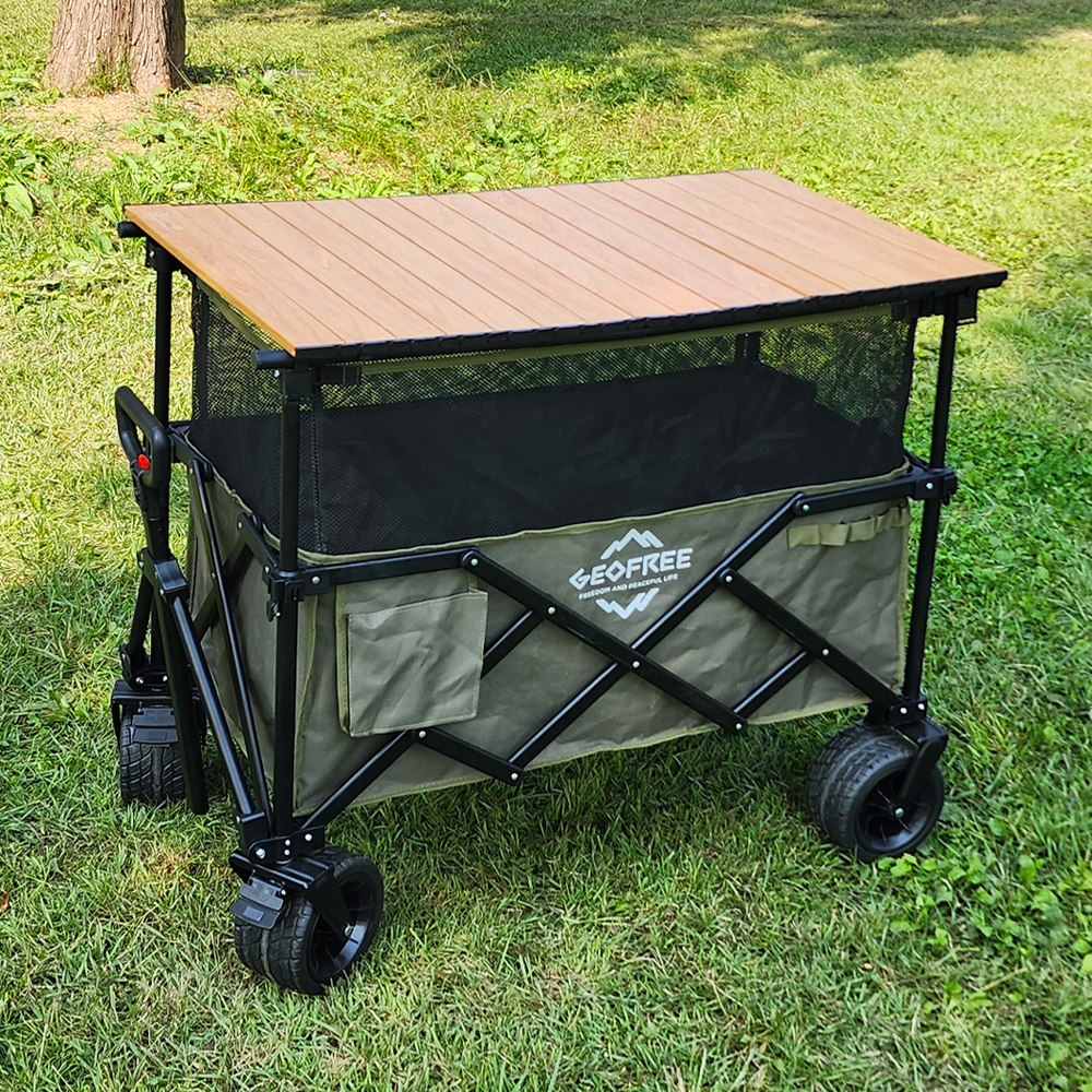 유틸리티 캠핑 웨건 카트 테이블 상판