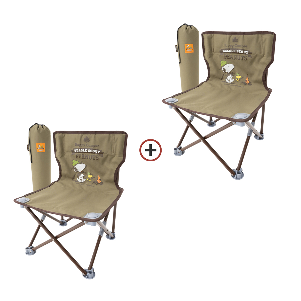 스누피 타이니 미니 캠핑의자 1+1