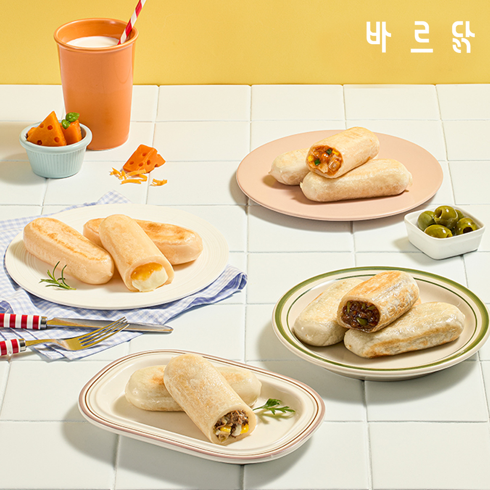 [바르닭] 현미 떡마리 4종(8/14/24/34팩)