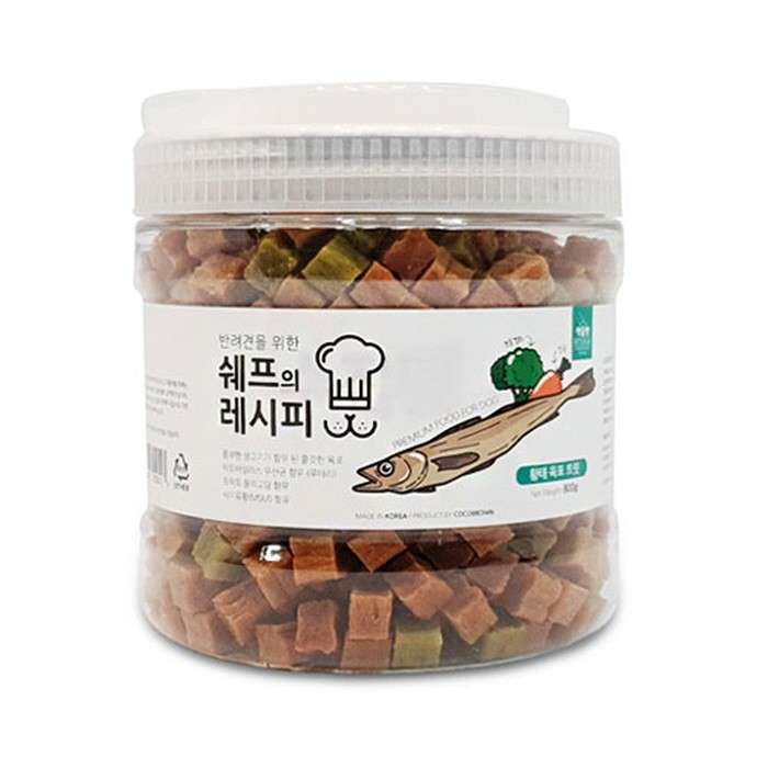 펫슐랭 쉐프의 레시피 800g 황태육포 트릿