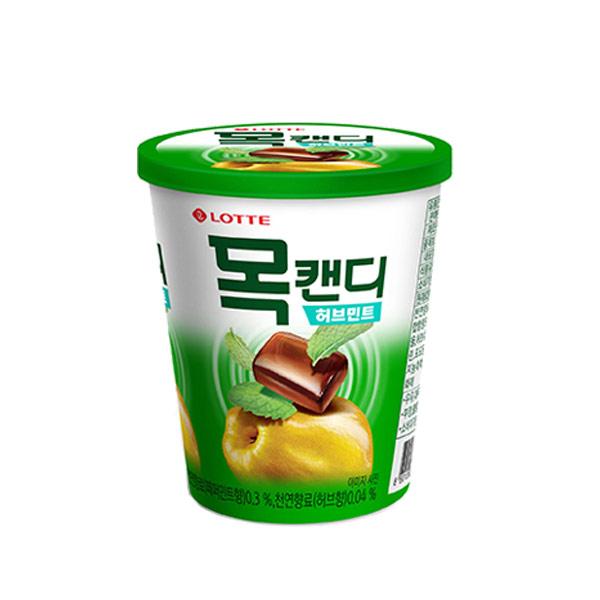 목캔디 122g 허브 통 롯데제과