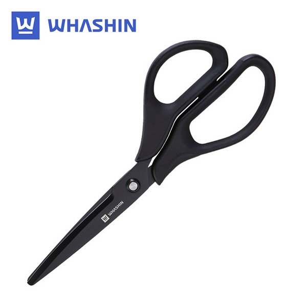 3D 블랙 코팅 가위 738 화신