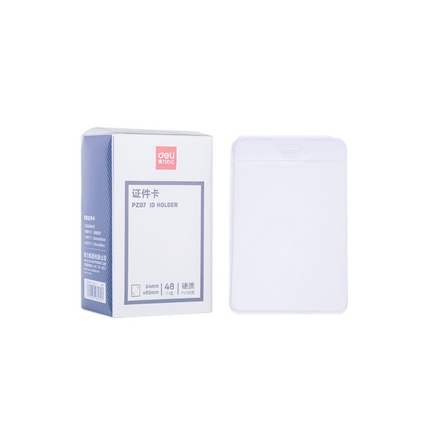 DELI PVC 명찰 PZ07 세로 48개 108x66 86x54 델리