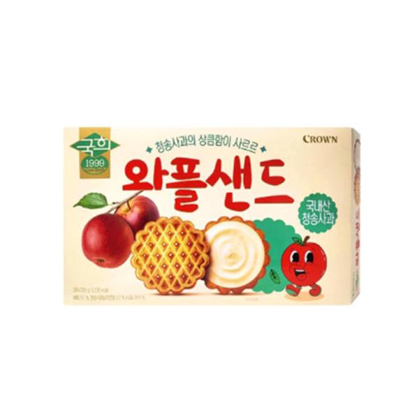 크라운제과 와플샌드 261g
