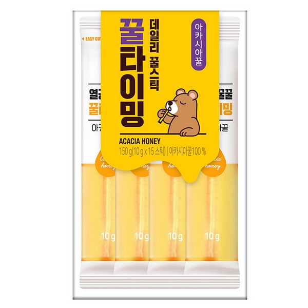 꿀타이밍 스틱꿀 아카시아 10g