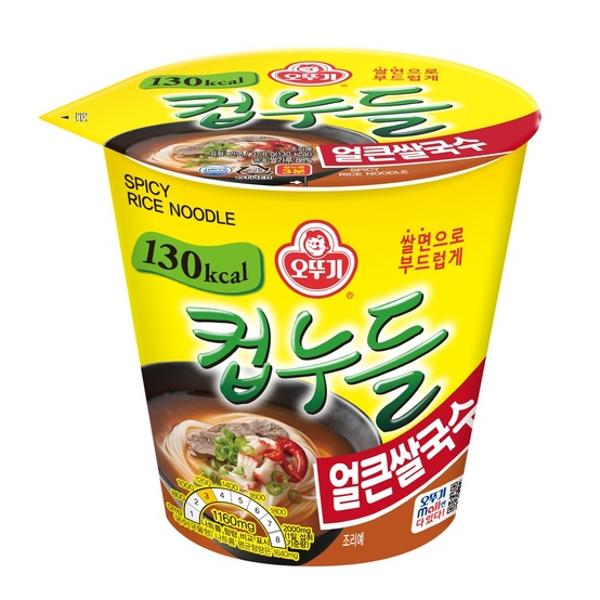 컵라면 컵누들 얼큰 쌀국수 1박스 44gx15개입 오뚜기