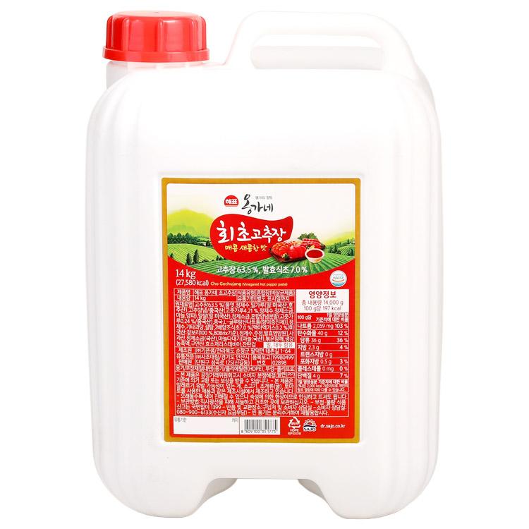 옹가네회초고추장14kg/해표