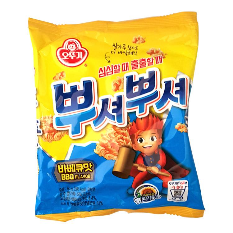 뿌셔뿌셔(바베큐맛)90g/오뚜기-20개