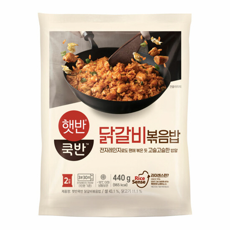 비비고닭갈비볶음밥 440G/씨제이-3개