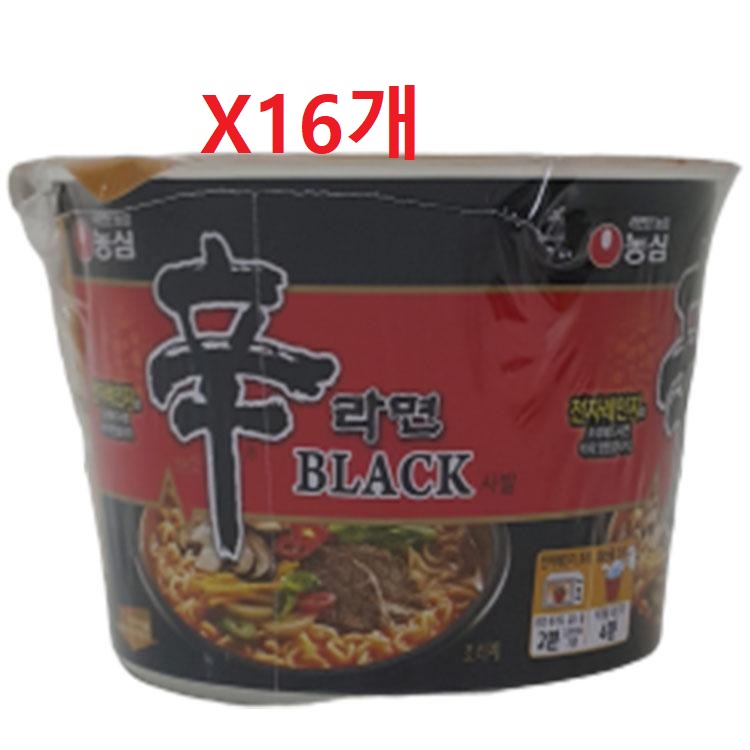 박스/신라면블랙컵101gX16개/농심-1개