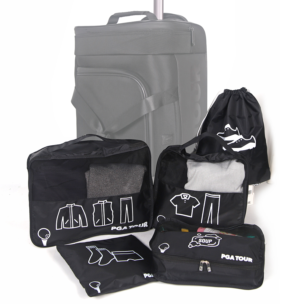 [PGA TOUR] 트래블 여행용 캐리어 파우치 5종 세트