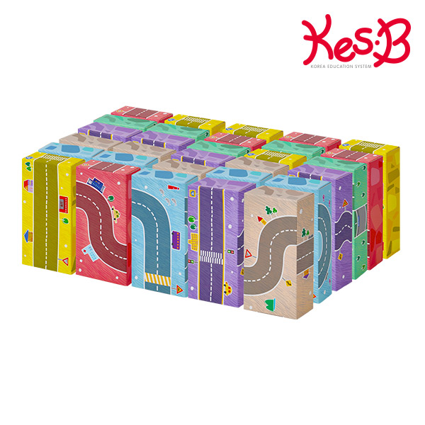 종이벽돌블럭도로30pcs(11202337)