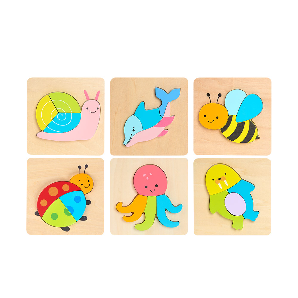 큰조각퍼즐6종(문어/고래/수달/달팽이/벌/무당벌레)(11201142-11)