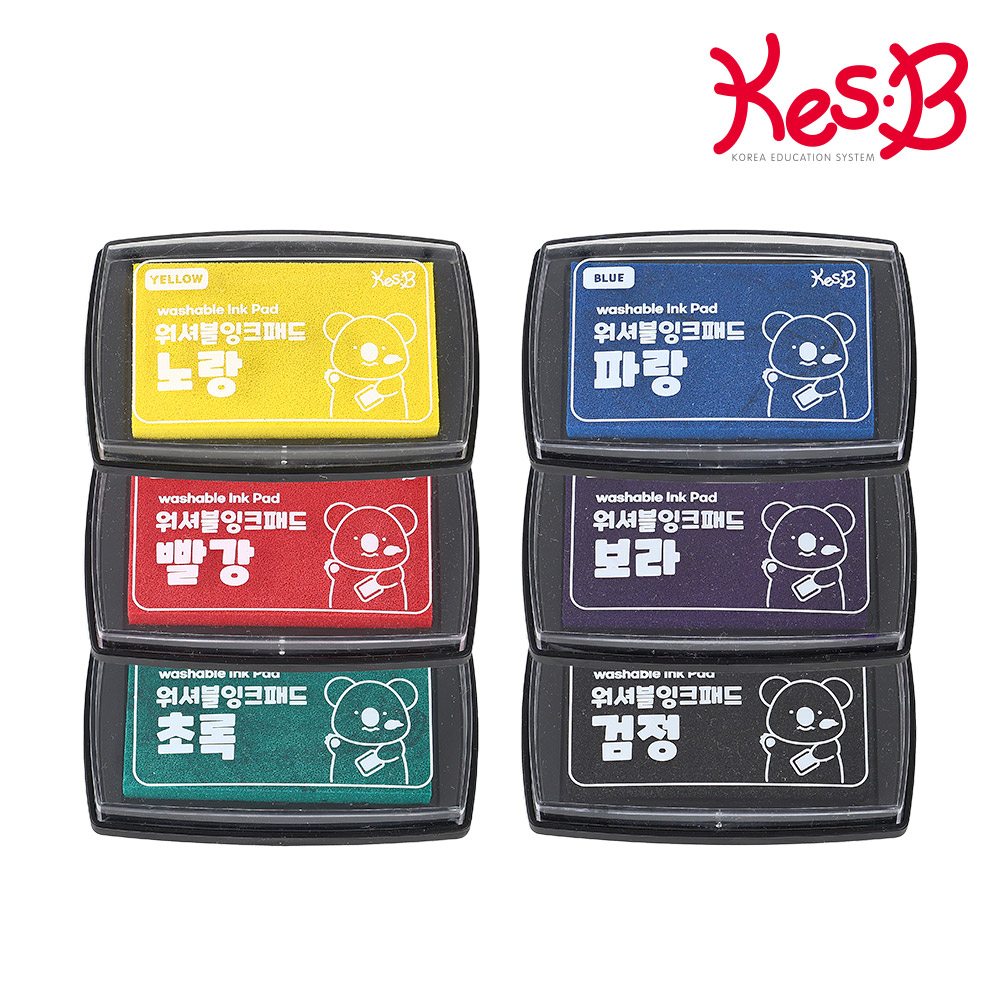 워셔블잉크패드6색(11202541)