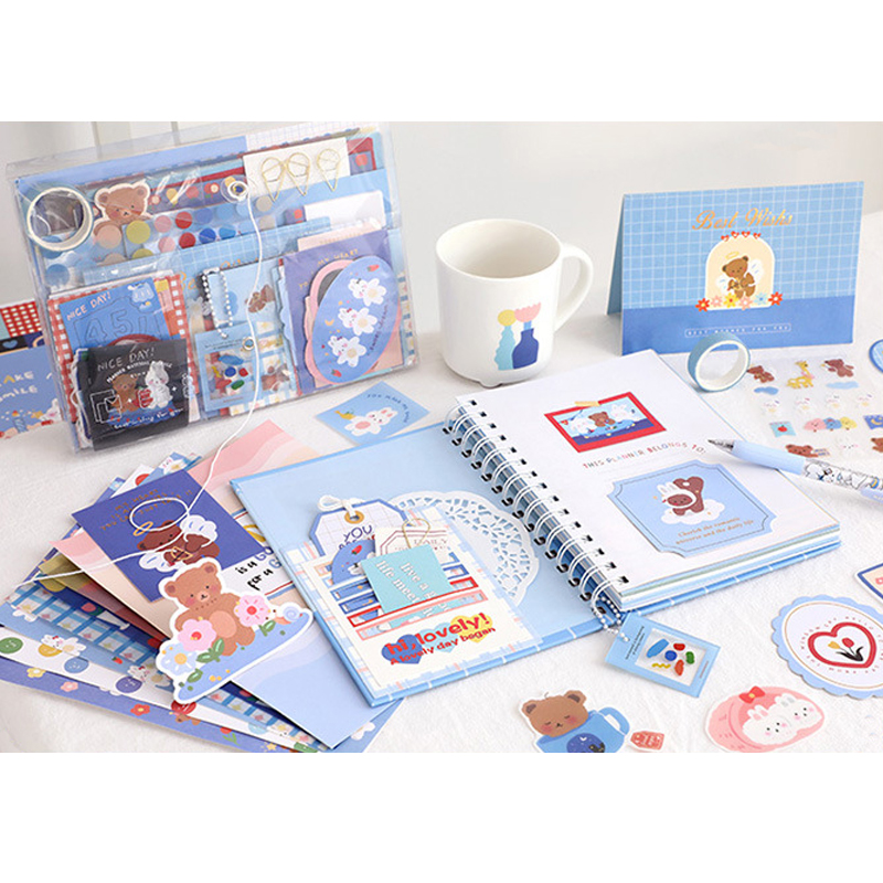 NEW 다꾸세트 (카드+인스+스티커+마테) - 해피