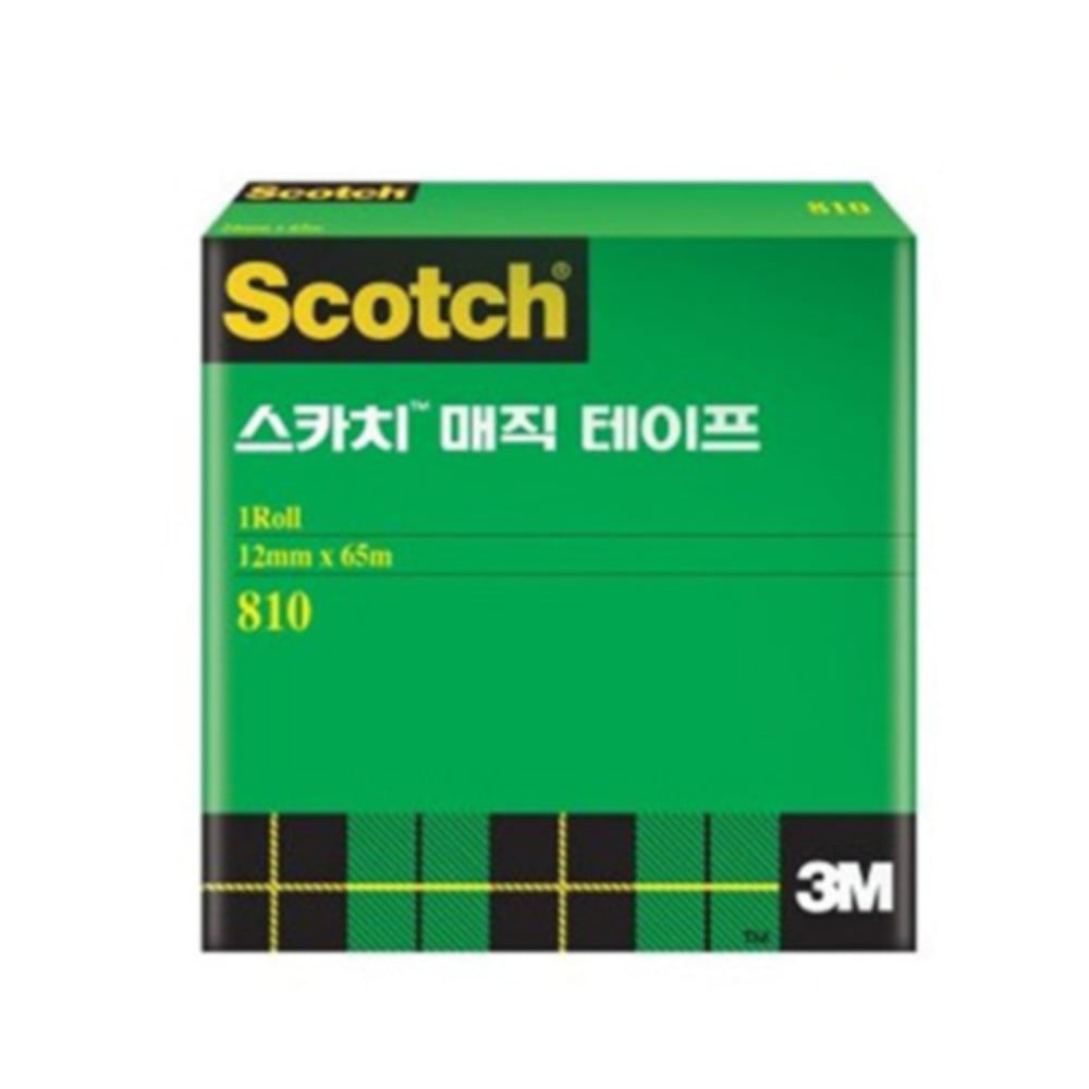 3M 스카치 매직 테이프 리필-3인치 (12x65)