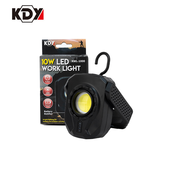 KDY 충전식 LED 작업등 KWL-1000 랜턴 캠핑 1000루멘