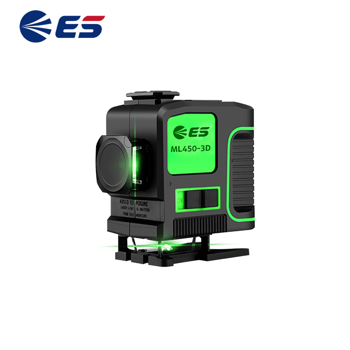 ES산업 충전 그린 레이저 레벨기 ML450 3D 수평 라인