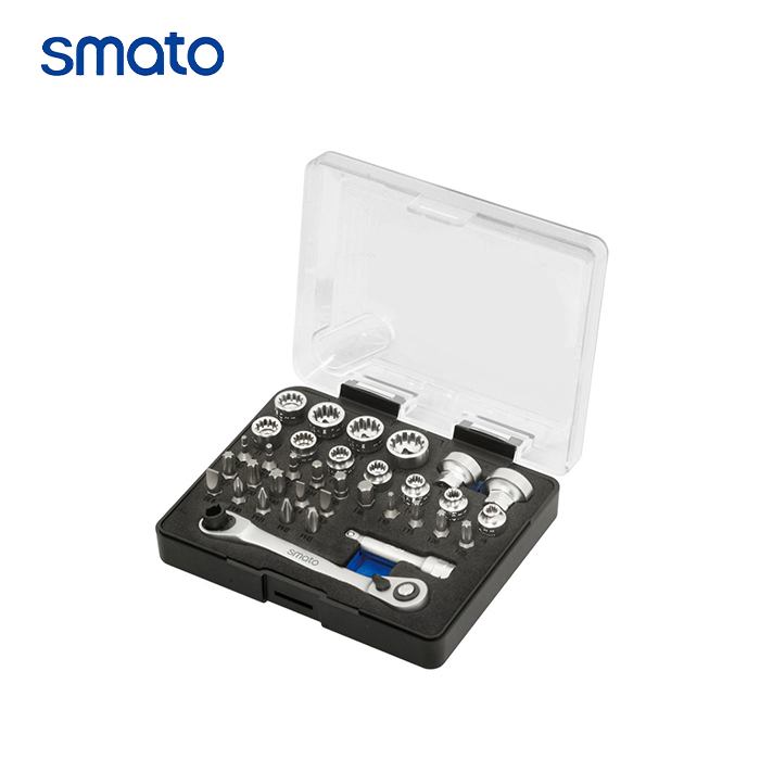스마토 ACT8022-353 1/4인치 소켓 렌치 세트 35pcs