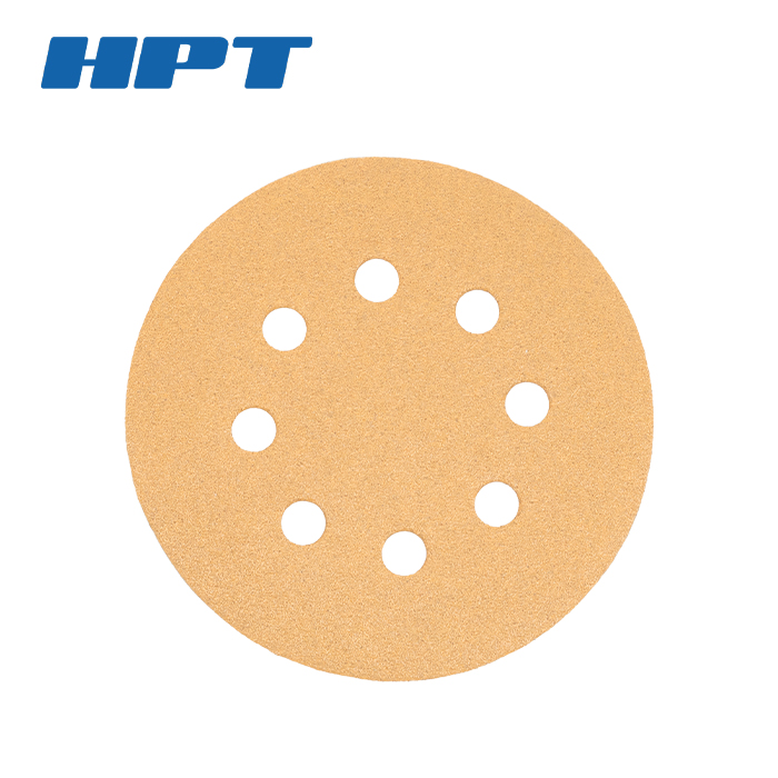 HPT 5인치 8홀 원형 샌딩 페이퍼 100방