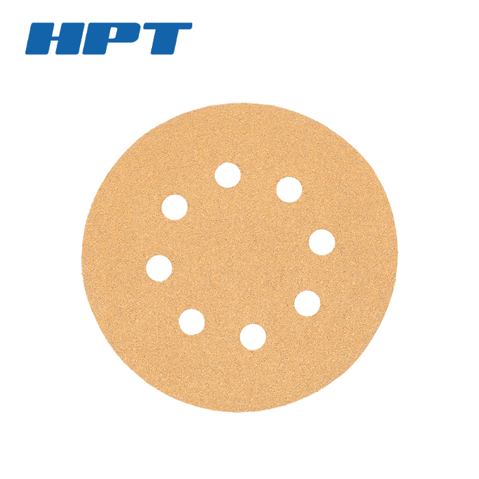 HPT 5인치 8홀 원형 샌딩 페이퍼 80방
