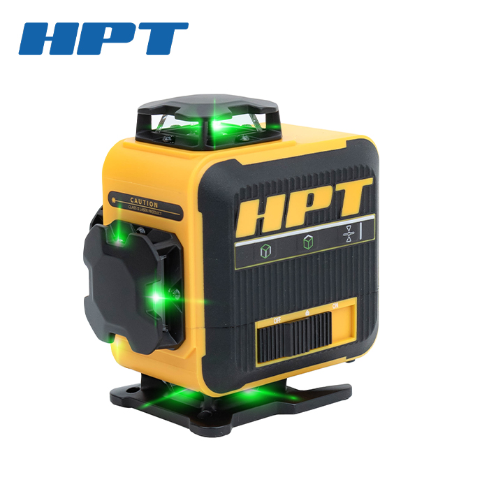 HPT 미니 4D 그린 레이저 레벨기 HL-4MG 세트