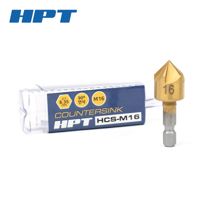 HPT 카운터 싱크 16mm HCS-M16 이중기리 사라기리