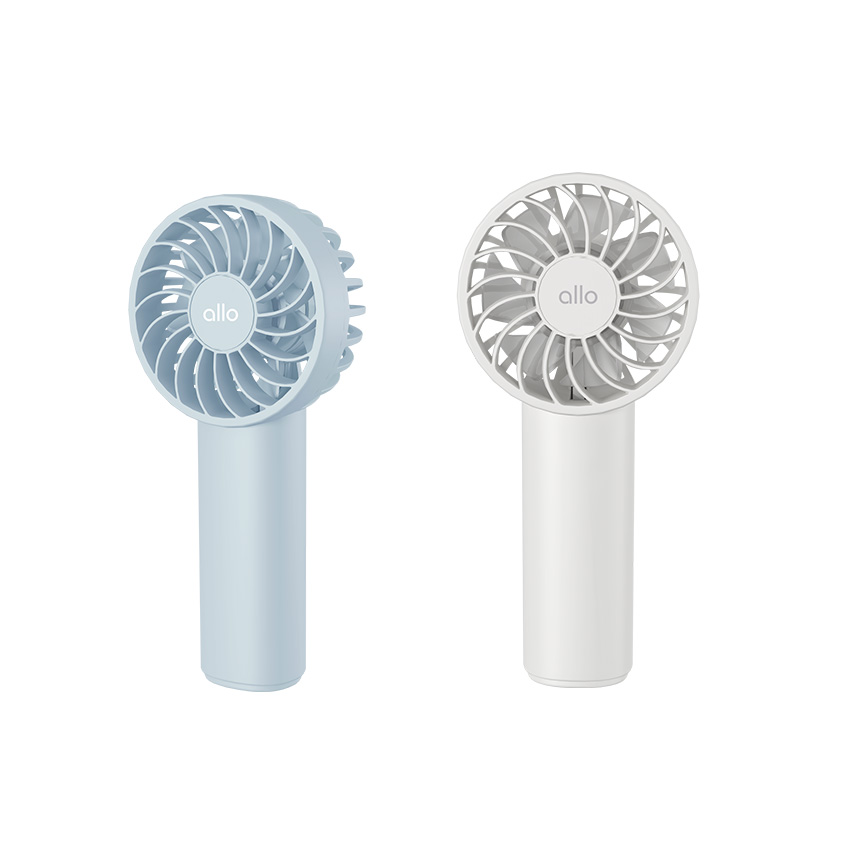 [알로코리아] 휴대용 미니 핸디 선풍기 F3A(화이트) x 2개