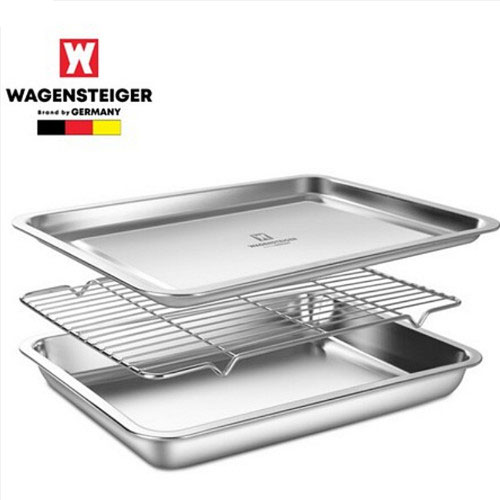 ★타임세일★[바겐슈타이거] 사각 스텐 트레이 세트 27cm  외 골라담기