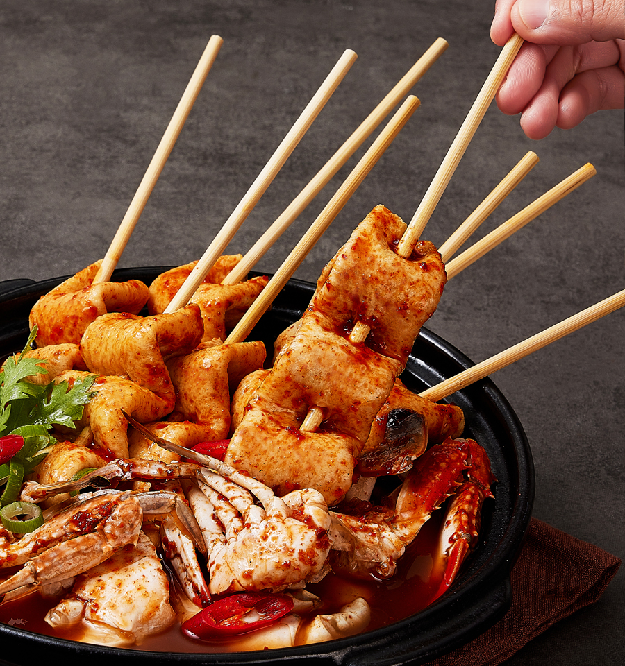 [고래주방] 꼬치어묵 꽃게탕 500g x 1팩