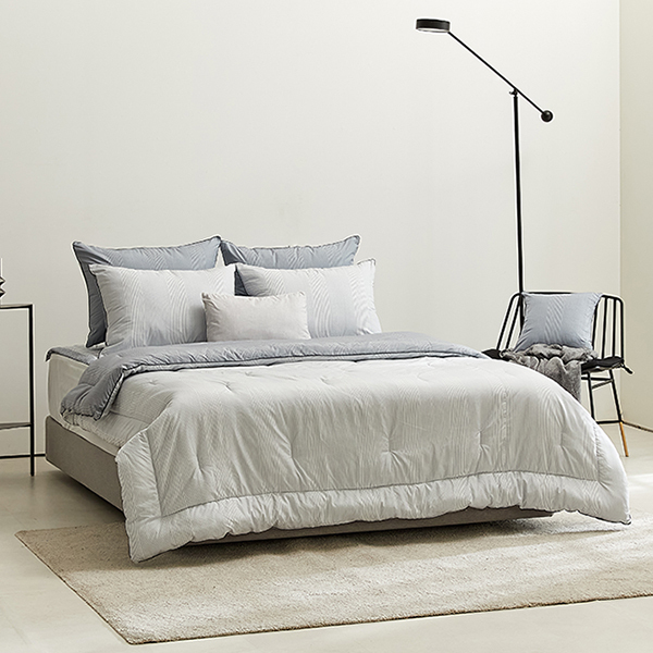 [알레르망] 월포트2 차렵이불 D 6종세트 그레이