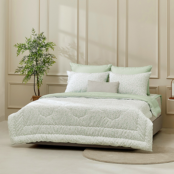 [알레르망] 로넌2 차렵이불 D 2종세트A 그린