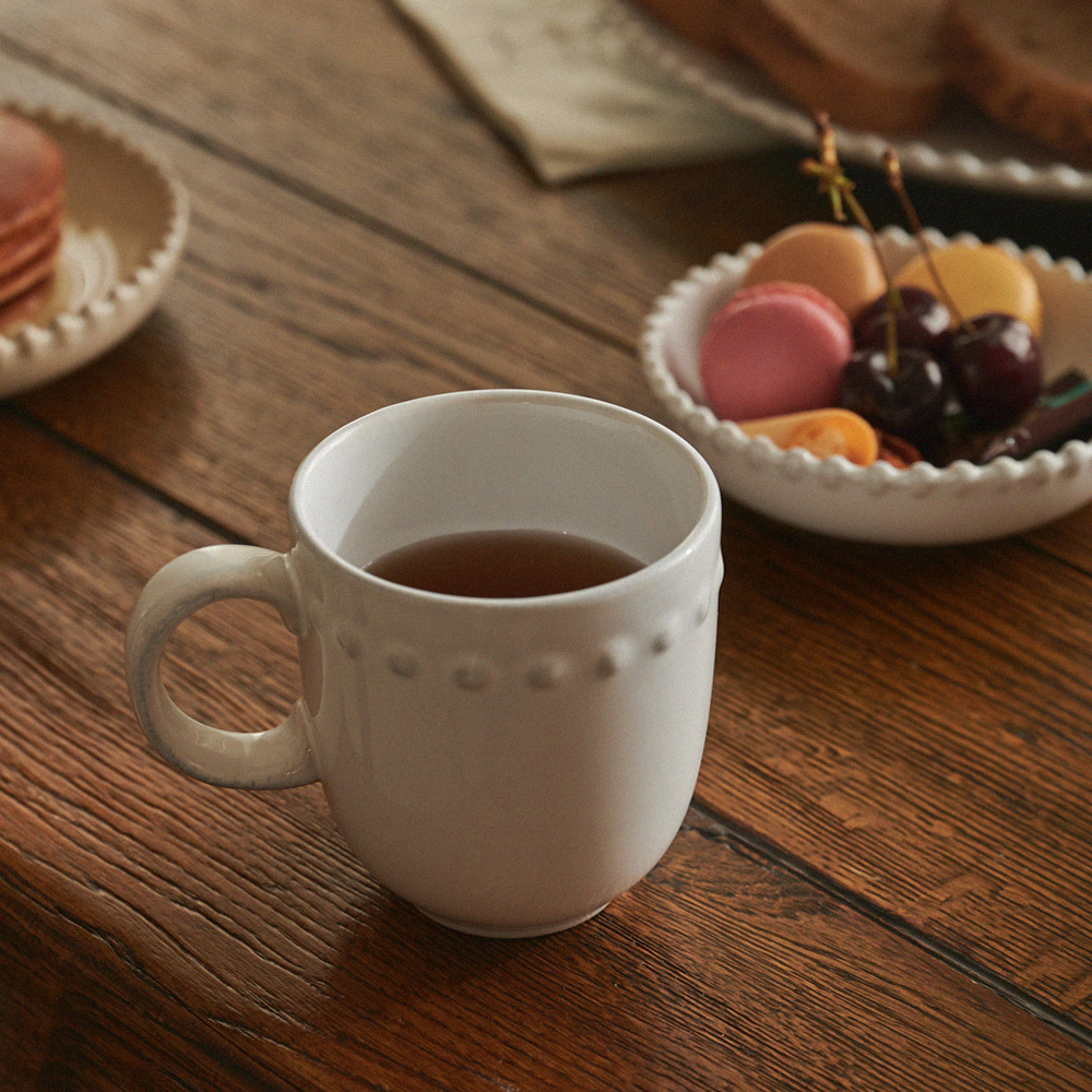 [코스타노바 화이트펄]_머그컵 370ml_화이트