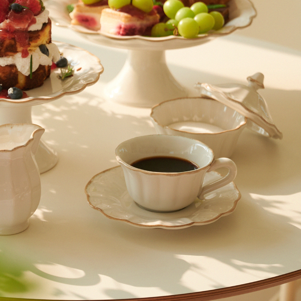 [코스타노바 올리바]_티컵세트 220ml_화이트