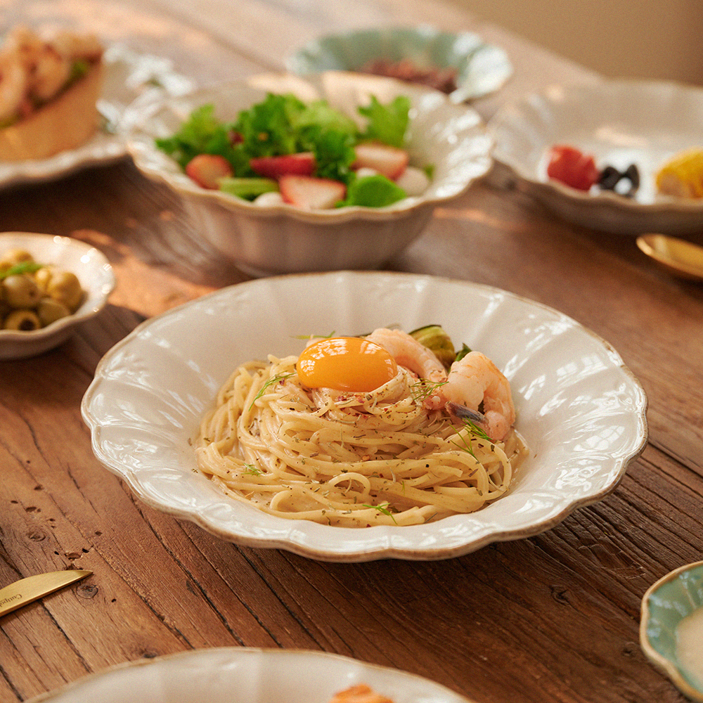 [코스타노바 올리바]_파스타접시 24cm_화이트