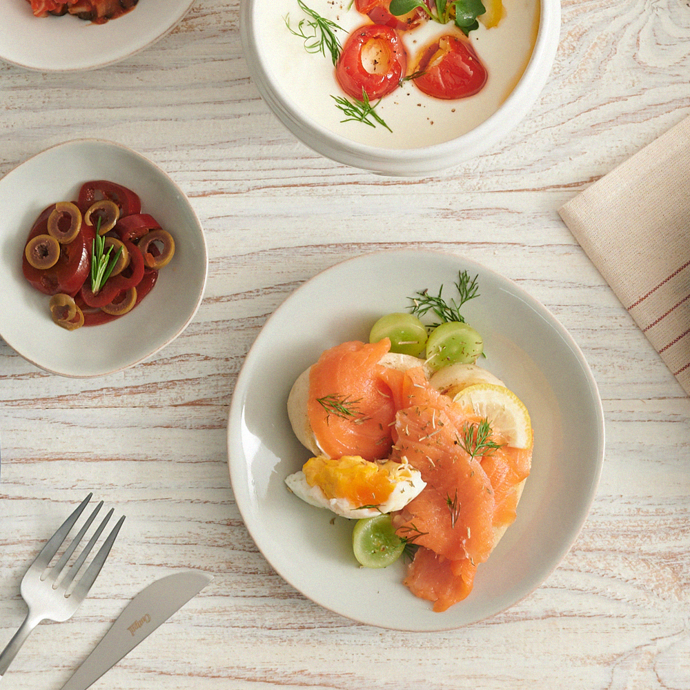 [코스타노바 노바]_브래드접시 16cm_화이트