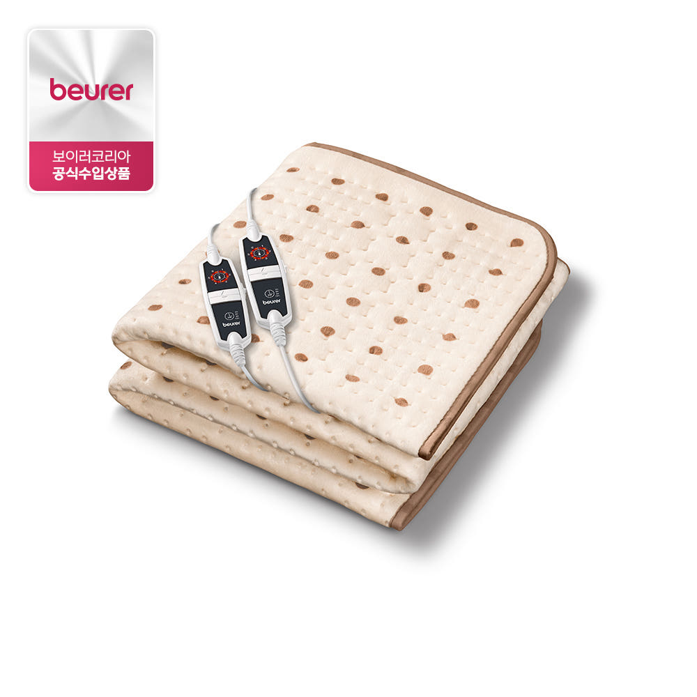 독일 보이러 전기요 UB162 2인용 빅도트 아이보리