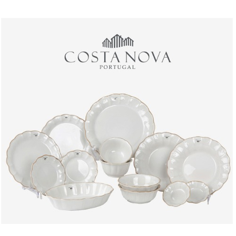 [코스타노바 올리바]_올리바 2인세트 14p_화이트