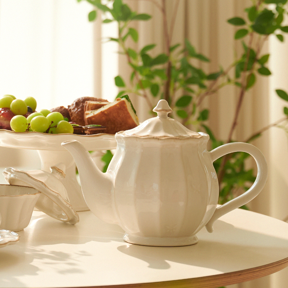 [코스타노바 올리바]_티포트 1.3L_화이트