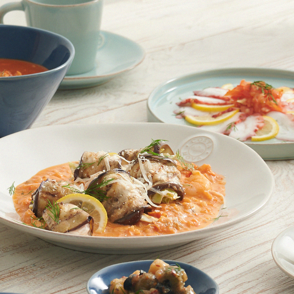 [코스타노바 노바]_디너접시 27cm_아쿠아