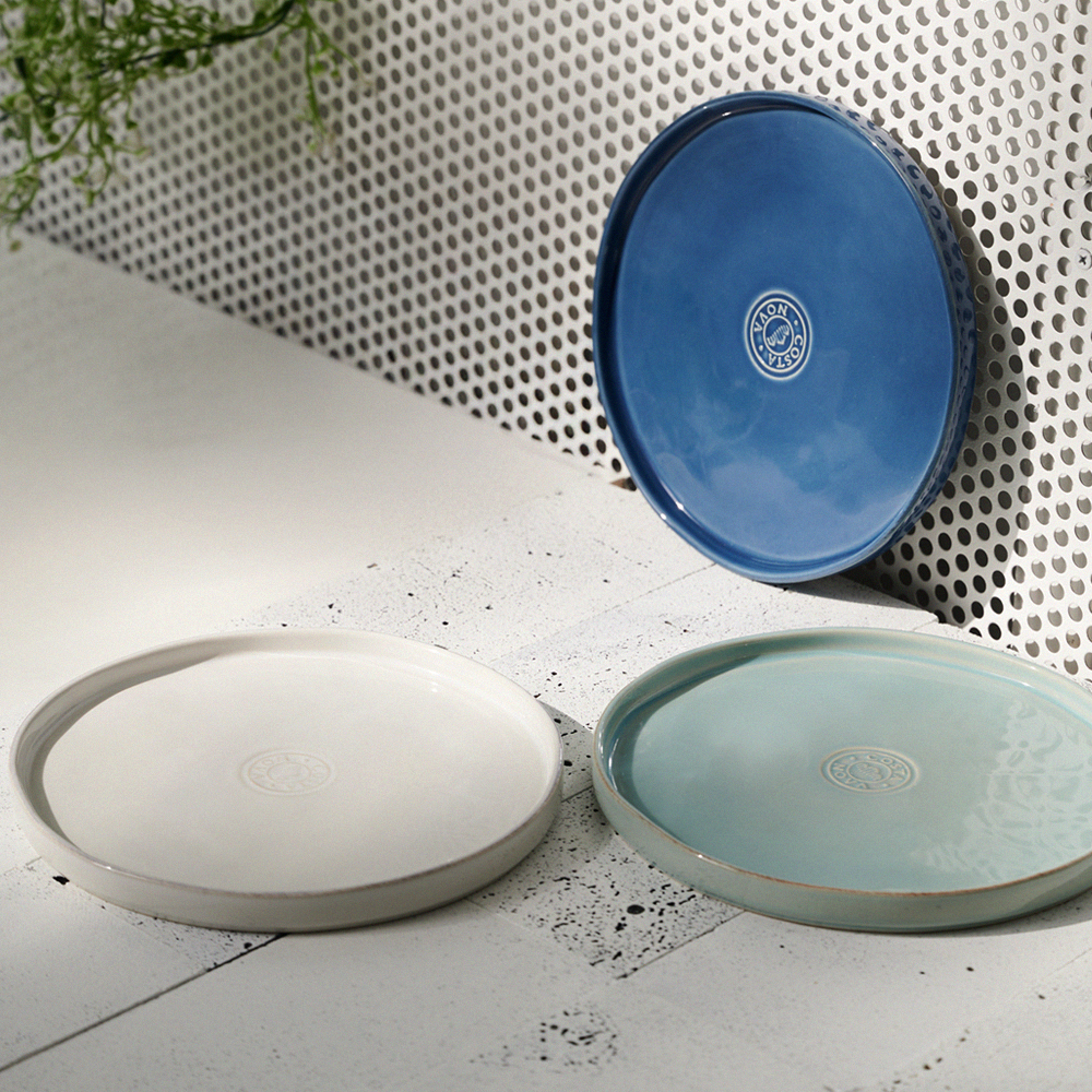 [코스타노바 노바]_원형파이접시 21cm_블루