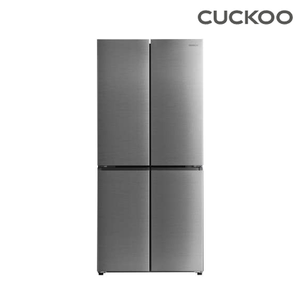 [쿠쿠] 미식 컬렉션 4도어 냉장고 실버 CRG-CR4810MS