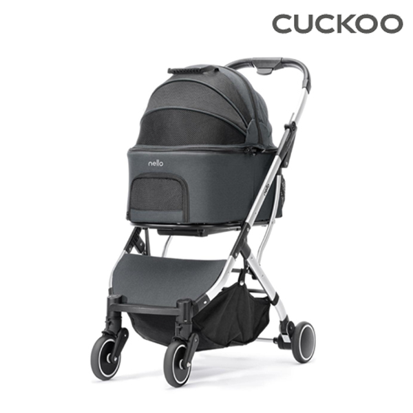[쿠쿠] 넬로 원터치폴딩 멀티 프리미엄 펫유모차 NSR-CA04AT